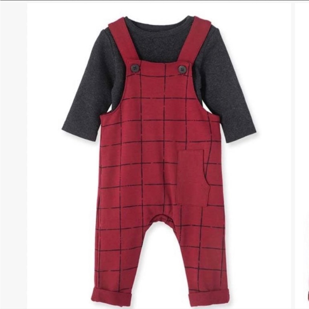 - Focus Kids organic overall outfit